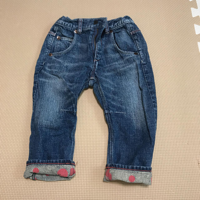 FITH(フィス)のフィス　fith デニム　パンツ　m 90くらい　 キッズ/ベビー/マタニティのキッズ服男の子用(90cm~)(パンツ/スパッツ)の商品写真