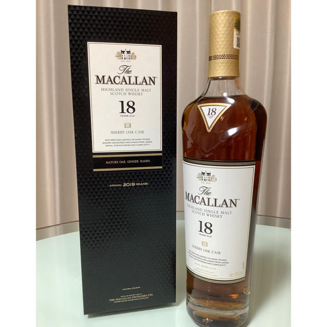 MACALLAN マッカラン 18年（現行ボトル 箱付き）700ml 逆輸入 www.gold