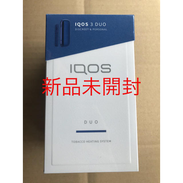 【新品未開封】iQOS3 DUO アイコス　未登録　本体　キット