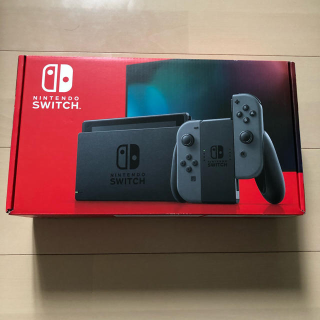 Nintendo Switch(ニンテンドースイッチ)の本日決済のみ　美品　最安出品　ニンテンドースイッチ　本体　グレー エンタメ/ホビーのゲームソフト/ゲーム機本体(家庭用ゲーム機本体)の商品写真