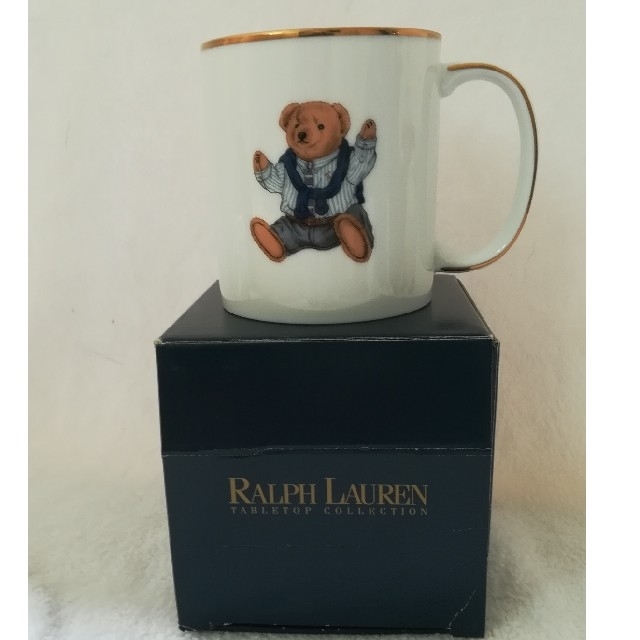 Ralph Lauren(ラルフローレン)のラルフローレン　ポロベア　マグカップ2個セット インテリア/住まい/日用品のキッチン/食器(食器)の商品写真