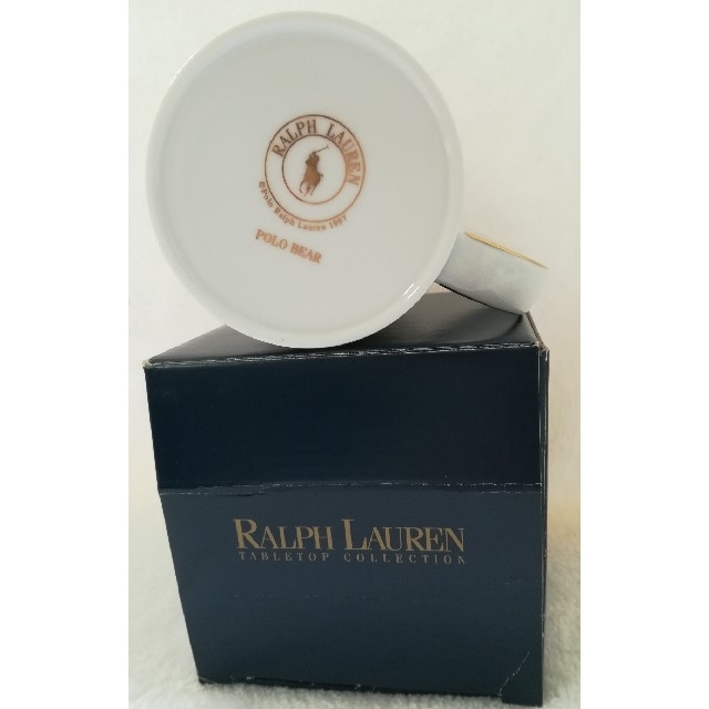 Ralph Lauren(ラルフローレン)のラルフローレン　ポロベア　マグカップ2個セット インテリア/住まい/日用品のキッチン/食器(食器)の商品写真