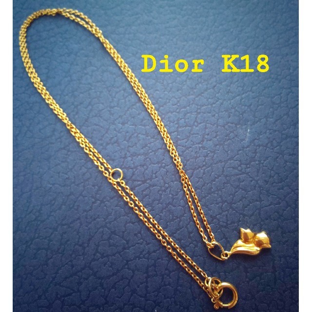 Christian Dior クリスチャンディオール  K18 ネックレスネックレス