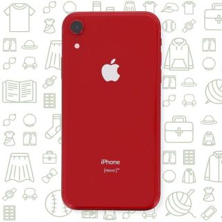 アイフォーン(iPhone)の【C】iPhoneXR/128/SIMフリー(スマートフォン本体)