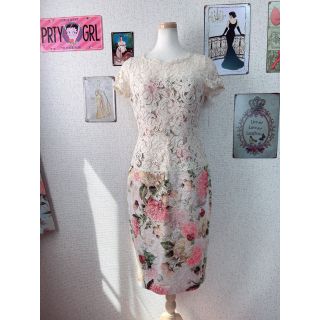 タダシショウジ(TADASHI SHOJI)の4点御専用　ADRIANNA PAPELL アドリアナパペル BH71004LN(ひざ丈ワンピース)