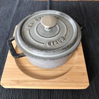 ストウブ(STAUB)のストウブ鍋　ココットラウンド12cm(鍋/フライパン)