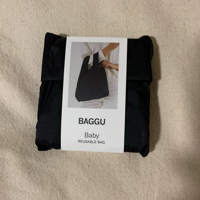 BEAMS(ビームス)のBAGGU baby★ブラック メンズのバッグ(エコバッグ)の商品写真