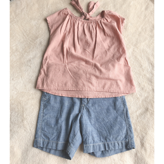 babyGAP(ベビーギャップ)の【5点セット】　90サイズ ワンピース・ショートパンツ・トップス キッズ/ベビー/マタニティのキッズ服女の子用(90cm~)(その他)の商品写真