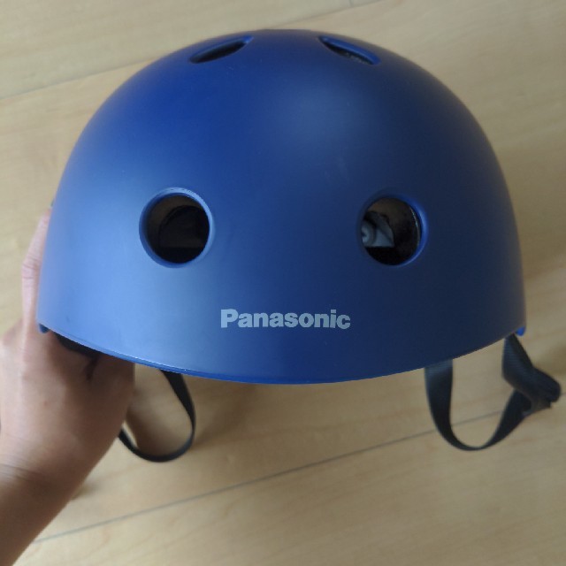 Panasonic(パナソニック)のさめ様専用子供用Panasonicヘルメット キッズ/ベビー/マタニティの外出/移動用品(自転車)の商品写真