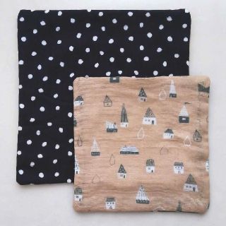 〘69〙おやこハンカチ ガーゼハンカチ ハンカチ ハンドメイド