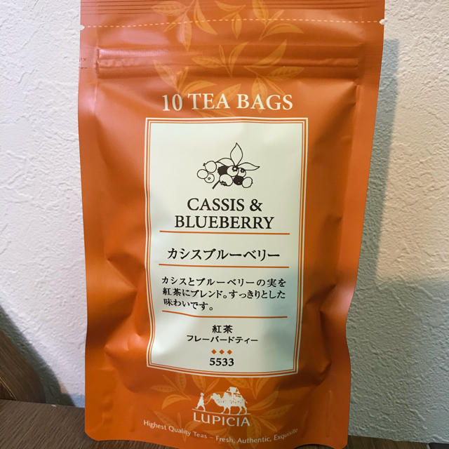 LUPICIA(ルピシア)のルピシア　LUPICIA 紅茶　カシスブルーベリー　フレーバードティー 食品/飲料/酒の飲料(茶)の商品写真