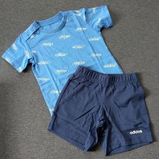 アディダス(adidas)の新品！アディダス adidas ハーフパンツとTシャツセット85(Ｔシャツ)