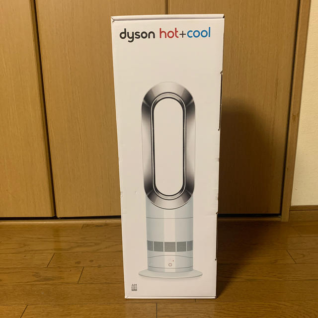 Dyson(ダイソン)のdyson AM09　ホワイト／ニッケル　2019年型　値下げしました スマホ/家電/カメラの冷暖房/空調(ファンヒーター)の商品写真