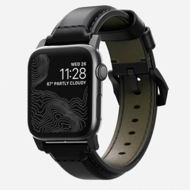 時計交渉可　NOMAD Apple Watch バンド　ホーウィン　レザー