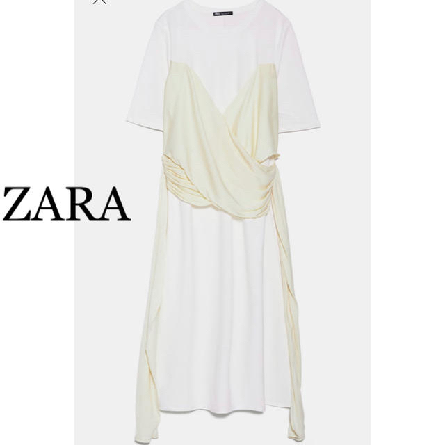 ZARA(ザラ)の試着のみ、新品！ZARA ワンピース レディースのワンピース(ロングワンピース/マキシワンピース)の商品写真