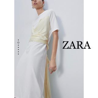 ザラ(ZARA)の試着のみ、新品！ZARA ワンピース(ロングワンピース/マキシワンピース)