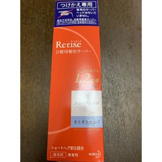 カオウ(花王)のリライズ 白髪用髪色サーバー グレーアレンジ まとまり仕上げ つけかえ専用(白髪染め)