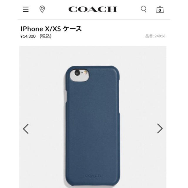 coach iPhone ケース