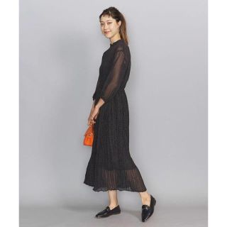 ビューティアンドユースユナイテッドアローズ(BEAUTY&YOUTH UNITED ARROWS)のBEAUTY&YOUTH UNITED URROWS ワンピース シフォン(ロングワンピース/マキシワンピース)