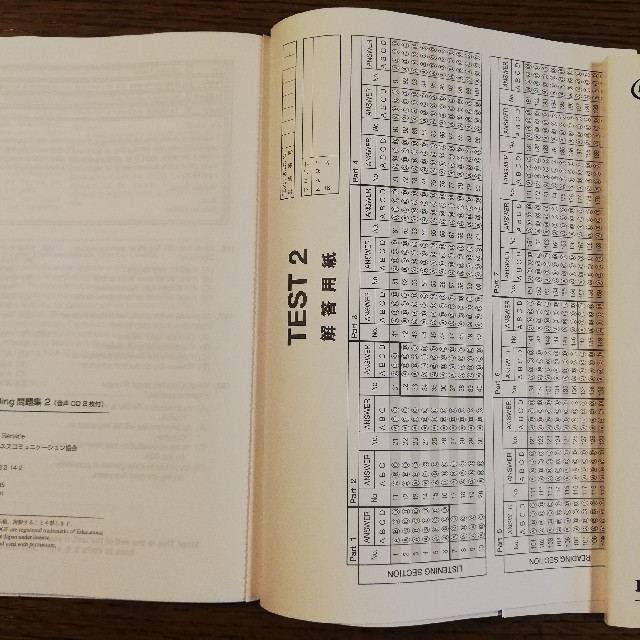 国際ビジネスコミュニケーション協会(コクサイビジネスコミュニケーションキョウカイ)の公式ＴＯＥＩＣ　Ｌｉｓｔｅｎｉｎｇ　＆　Ｒｅａｄｉｎｇ問題集 音声ＣＤ２枚付 ２ エンタメ/ホビーの本(資格/検定)の商品写真