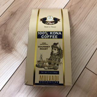 コナ(Kona)の MULVADI マルバディ 100%コナコーヒー 7oz（198g)ハワイ産(コーヒー)