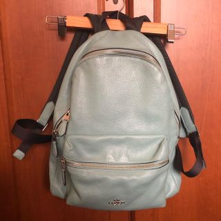 コーチ(COACH)のCOACH ミント柄リュック(リュック/バックパック)