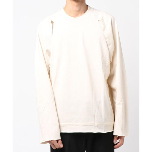 Jieda(ジエダ)のJieDa SLIT L/S T-SHIRT BEIGE 2 メンズのトップス(Tシャツ/カットソー(七分/長袖))の商品写真