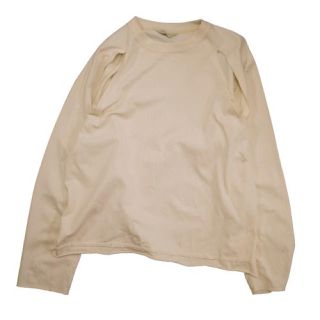 ジエダ(Jieda)のJieDa SLIT L/S T-SHIRT BEIGE 2(Tシャツ/カットソー(七分/長袖))