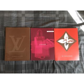 ルイヴィトン(LOUIS VUITTON)のルイヴィトン　カタログ3冊セット(ファッション)