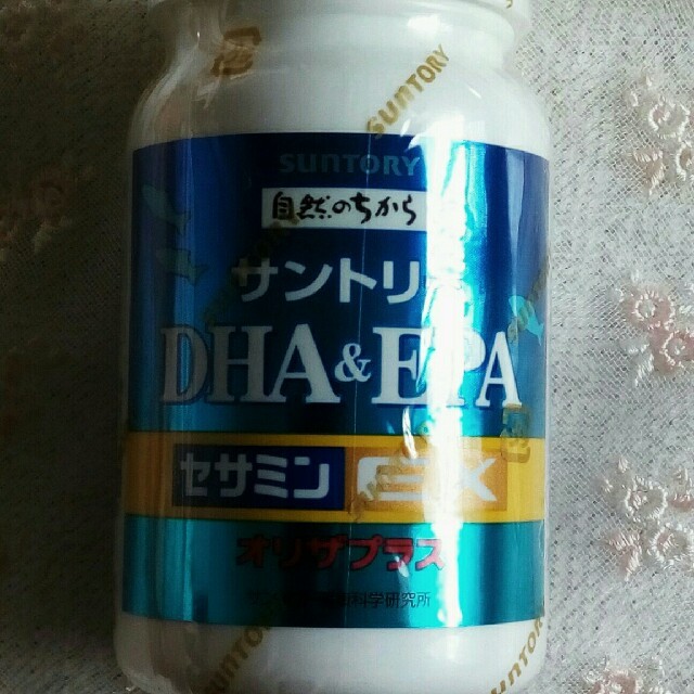 サントリー　 DHA＆EPA　セサミンEX　オリザプラス　120粒入り