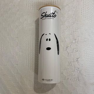 スヌーピー(SNOOPY)の《新品 未開封》スヌーピー   スリムティッシュボトル  ホワイト(フェイス)(キャラクターグッズ)