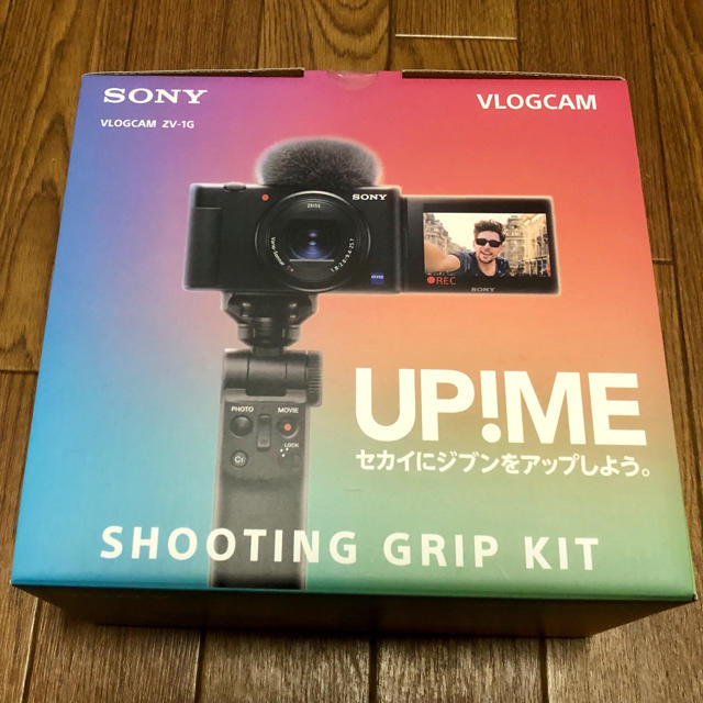 ソニー Vlogカメラ VLOGCAM シューティンググリップキット ZV-1G