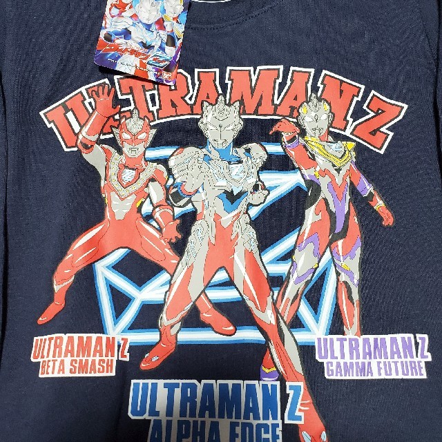 BANDAI(バンダイ)のウルトラマンZ 子供用ロングTシャツ (メダルなし) キッズ/ベビー/マタニティのキッズ服男の子用(90cm~)(Tシャツ/カットソー)の商品写真