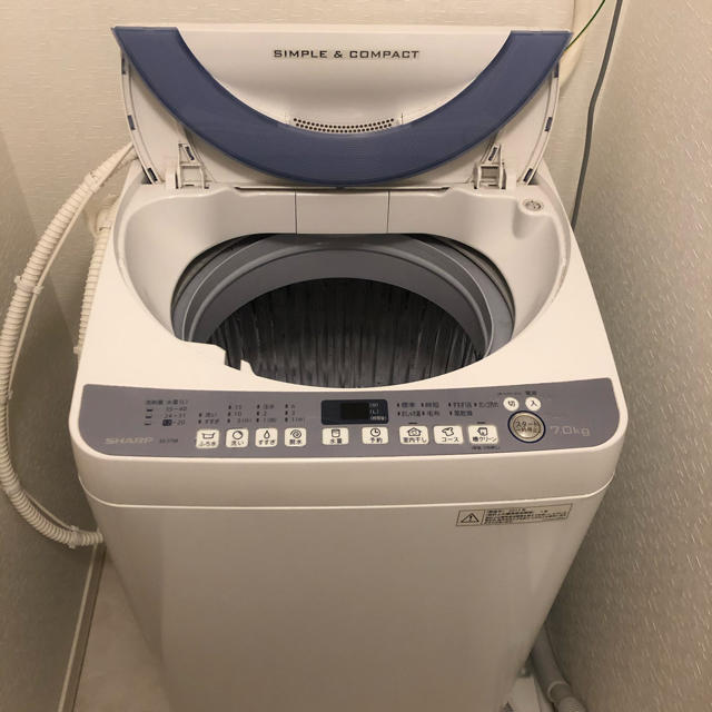 生活家電洗濯機　SHARP ES-T708 7.0kg