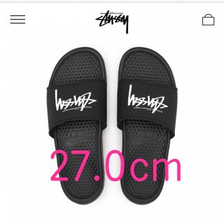 ステューシー(STUSSY)のSTÜSSY / NIKE SLIDE SANDALS ステューシー　ナイキ(サンダル)