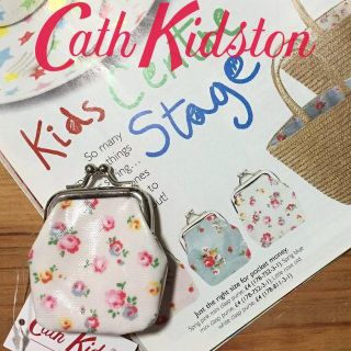 キャスキッドソン(Cath Kidston)の新品 キャスキッドソン ミニクラスプパース リトルローズオールドホワイト(財布)