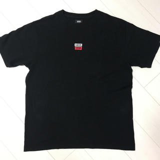 ヴァンズ(VANS)のvans バンズ ボックスロゴ  Tシャツ ブラック　黒(Tシャツ/カットソー(半袖/袖なし))