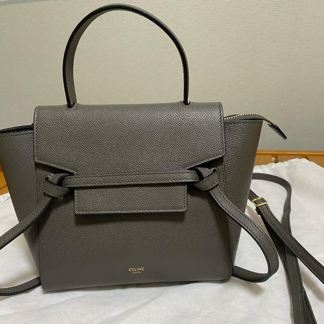 在庫有】 celine 【最終値下】美品 セリーヌベルトバックナノ