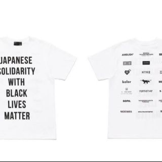 シュプリーム(Supreme)のHUMAN MADE チャリティーblack lives matter Tシャツ(Tシャツ/カットソー(半袖/袖なし))