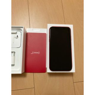 アップル(Apple)のiPhone XR 水没　ジャンク　64gb 動作確認済み　simフリー(スマートフォン本体)