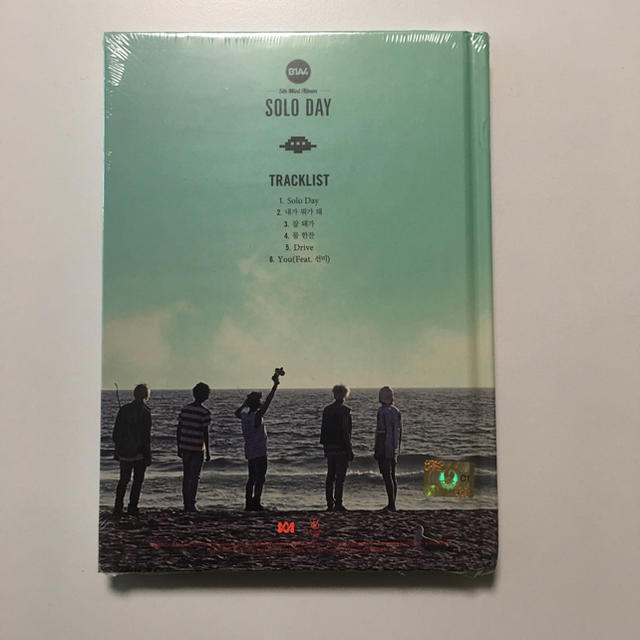 B1A4(ビーワンエーフォー)のB1A4 5thミニアルバム SOLO DAY 新品未開封 韓国盤 ジニョン エンタメ/ホビーのCD(K-POP/アジア)の商品写真