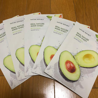 ネイチャーリパブリック(NATURE REPUBLIC)のNATURE REPUBLIC AVOCADO 5枚(パック/フェイスマスク)