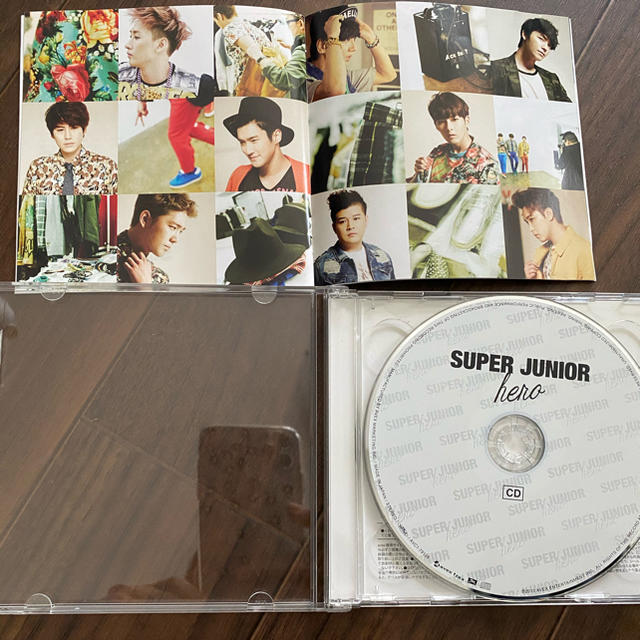 SUPER JUNIOR - スーパージュニア Hero CDアルバム+DVD E.L.F-JAPAN限定盤】の通販 by kawanao36's  shop｜スーパージュニアならラクマ