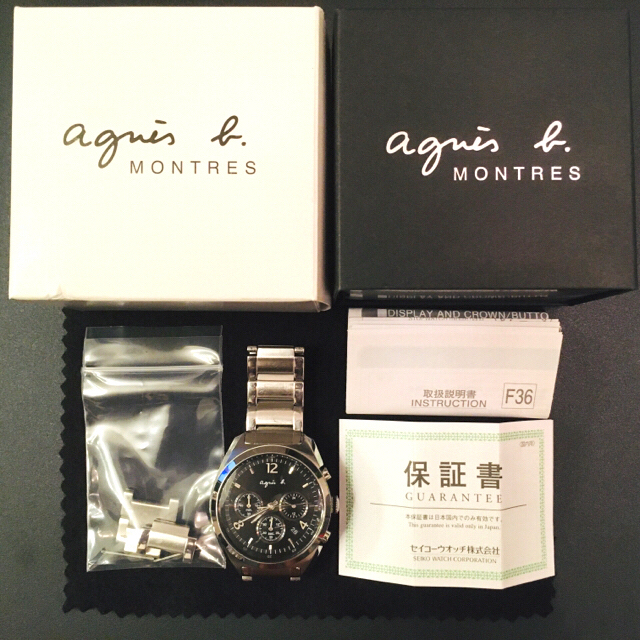 agnes b.(アニエスベー)の【最終値下げ】アニエスベー 腕時計 メンズの時計(腕時計(アナログ))の商品写真