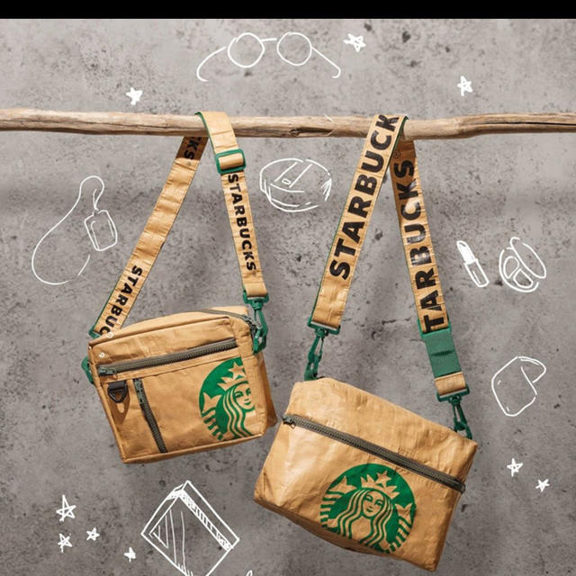 Starbucks Coffee(スターバックスコーヒー)のstarbucks スタバ シンガポール セイレンペーパーバック 即完売商品 レディースのバッグ(ショルダーバッグ)の商品写真