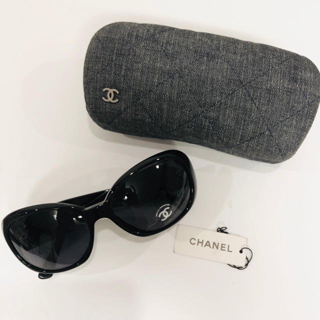 付属品未使用★シャネル CHANEL サングラス カメリア レア ヴィンテージ