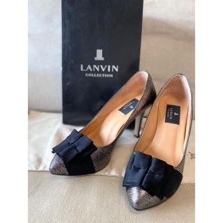 ランバン(LANVIN)のLANVINパンプス箱付き(ハイヒール/パンプス)