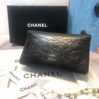 シャネル(CHANEL)の【専用です】美品❣️シャネル　カメリア　長財布　ココマーク(財布)