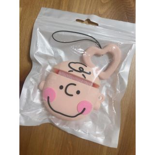 スヌーピー(SNOOPY)の新品 AirPods ケース チャーリーブラウン(モバイルケース/カバー)