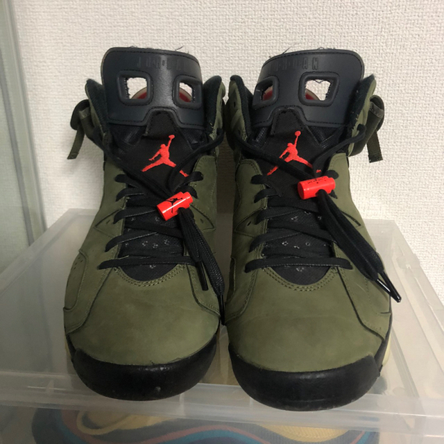 28cm NIKE travis scott air jordan 6